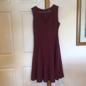 Maroon dress